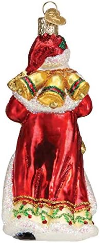 Old World Christmas Father Christmas with Bells Tree Ornament