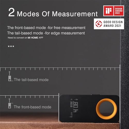 HOTO Pocket-Size Laser Measuring Tool, EDC Gadget Birthday Gift for Men Dad