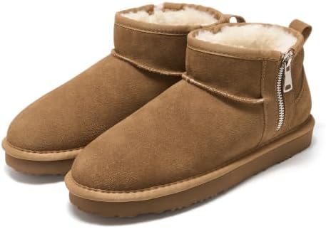 Project Cloud 100% Genuine Leather Womens Boots Ankle Boots for Women Shoes