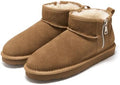 Project Cloud 100% Genuine Leather Womens Boots Ankle Boots for Women Shoes