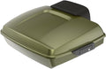 Advanblack Road Glide Tour Trunk Pack Mineral Green Metallic Razor Tour Trunk Pack Backrest Pad for '97-'25 Harley Touring Road King Street Glide Electra Glide CVO models