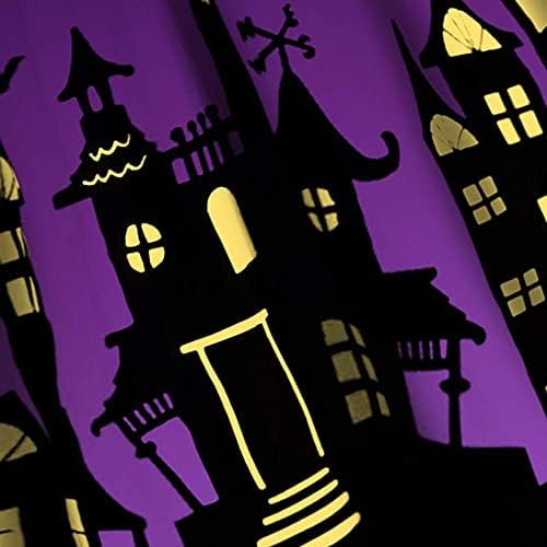 ZEZCLO Women's Plus Size Halloween Dress Pumpkin Halloween Costume Dresses