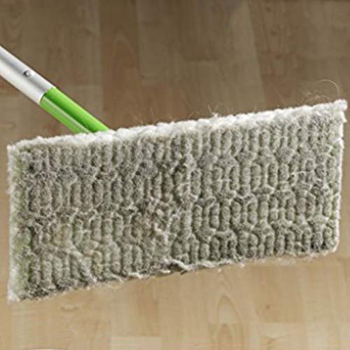 Swiffer Professional Duster Regular Sweeper Mop, 10-Inch Wide Floor Duster, Commercial Use on Hardwood, Tile or for Hand Dusting (Pack of 3)