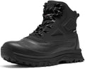 Coostar Mens Winter Boots Insulated Waterproof Snow Boot