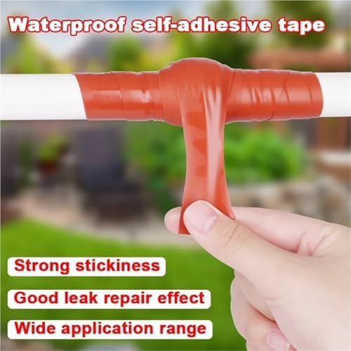 12 Roll 1 Inch X 10 FT Self-Fusing Silicone, Thickness 0.5mm Hose Repair Tape, Heavy Duty and Leak Proof Rubber Hose Tape, Pipe for Water(Green Tape)