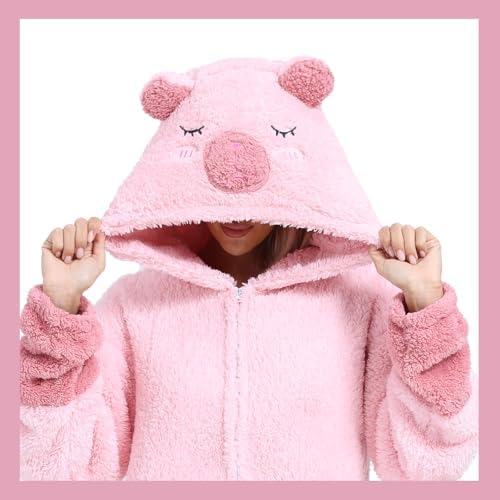 Adult Onesie Pajamas Animal One Piece Costume Halloween Cosplay for Women Men