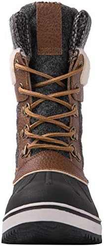 GLOBALWIN Women's Waterproof Winter Boots Snow Boots For Women