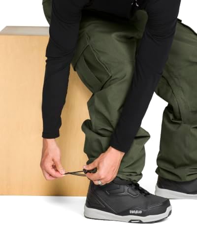 Volcom Men's Nwrk Baggy Snowboard Pant – 10k Waterproof Breathable 2-layer