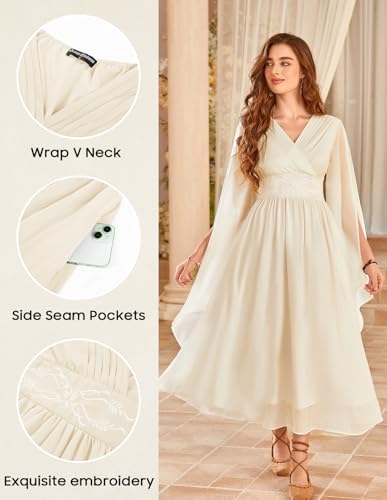 Scarlet Darkness Women's Renaissance Costume V Neck Medieval Fairy Dresses