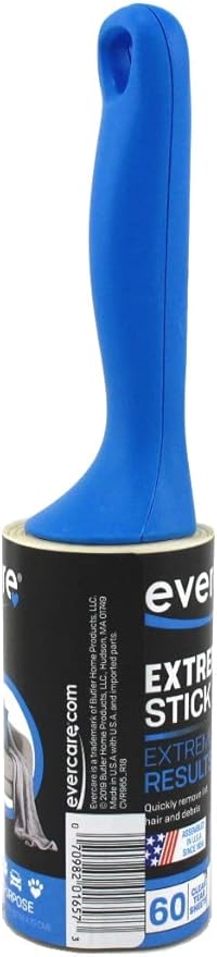 Evercare Lint Roller 60 Sheets Extra Sticky (6 Pack)
