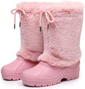 Waterfproof Snow Boots for Women Furry Fuzzy Faux Fur Duck Boots