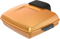 Advanblack Road Glide Tour Trunk Pack Hard Candy Gold Flake Razor Tour Trunk Pack Backrest Pad for '97-'25 Harley Touring Road King Street Glide Electra Glide CVO models