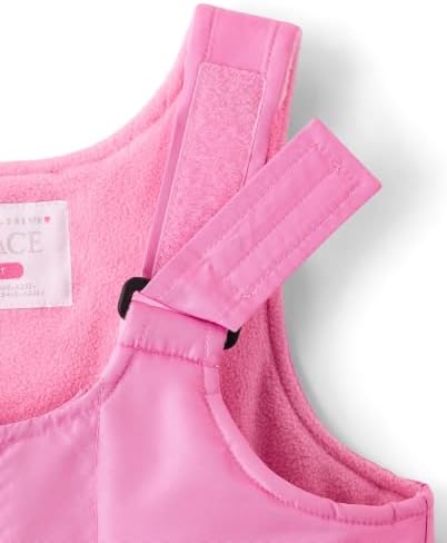 The Children's Place,Baby Girls,and Toddler Snow Bib Overall Ski Pants,Perfect Pink,2T