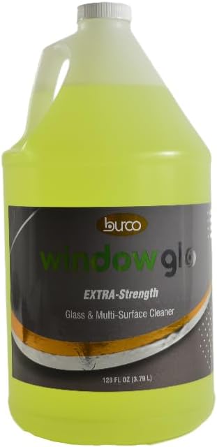 Burco Window Glo Glass and Multi-Purpose Cleaner (1 Gallon (4 Pack))