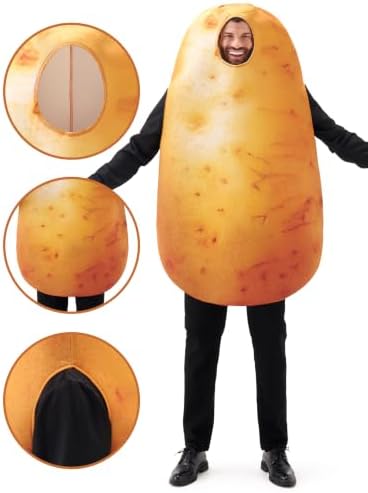 Spooktacular Creations Halloween Unisex Fruit Vegetable Costume Adult, Fun Food Costume for Themed Parties