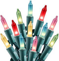 Easter Decorations Mini String Lights - 20 feet 100 Count Multicolor