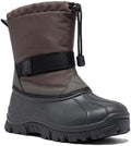 EQW Men's Waterproof Snow Boots, Insulated -25°F Non-Slip Winter