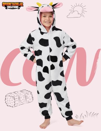 Spooktacular Creations Halloween Animal Costume Kids, Animal Jumpsuit for Toddler Halloween Dress Up Costume Party