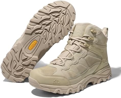 NORTIV 8 Men's Waterproof Lightweight Hiking Boots