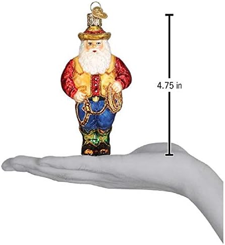 Old World Christmas Western Santa Tree Ornament