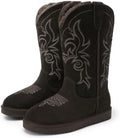 DREAM PAIRS Cowboy Boots for Women Western Winter Boots