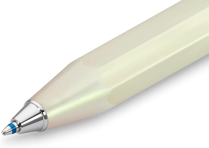 Kaweco LUNAR SPORT Ball Pen Light Green I Retractable Ballpoint Pen with Standard D1 Refills I Exclusive Ball Pen 10.7 cm