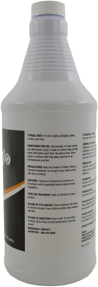 Burco Window Glo Glass Cleaner 32oz Spray Bottle