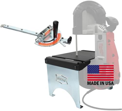SWAG V4.0 Portaband Table Powder Coated With Miter Gauge