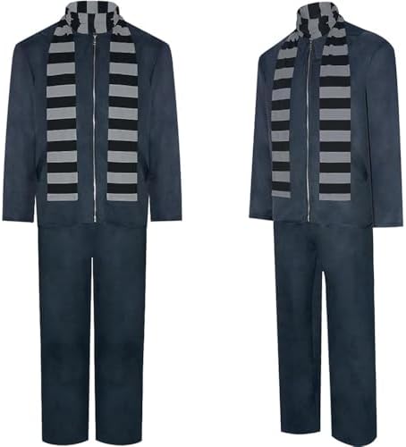 Men Costume Outfit Uniform Men Coat Pants Full Set Halloween