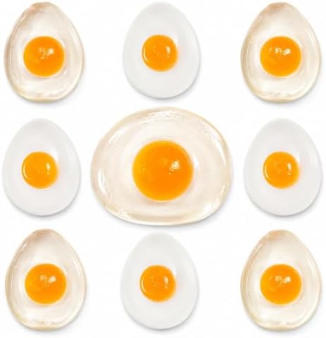 The Dreidel Company 144 Count Clear Sticky Egg Splat Balls - Soft Squishy Liquid Filled Yolk Stress Relief Fidget Toys, Novelty Party Favors and Goodie Bag Fillers