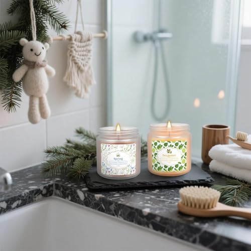 24 Pack Scented Candles with Added Natural Essential Oils, 3.05oz, Suitable for Various Festivals, Parties, Yoga, and Home Scene