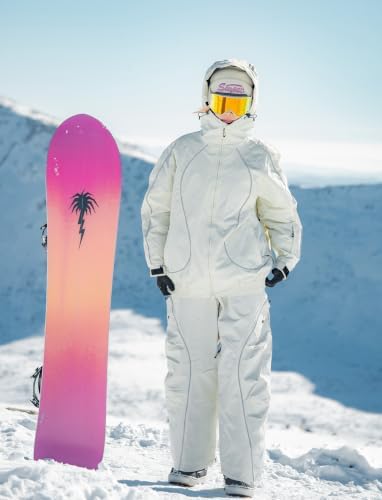 GSOU SNOW Mens Womens Baggy Snowboard Pants Snow Ski Reflective Waterproof