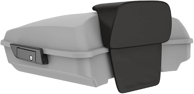 Advanblack Road Glide Tour Trunk Pack Unpainted Razor Tour Trunk Pack Backrest Pad for '97-'25 Harley Touring Road King Street Glide Electra Glide CVO models