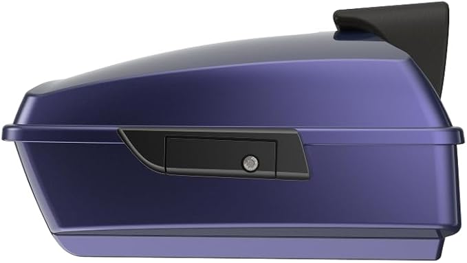 Advanblack 2026 Road Glide Tour Trunk Pack Purple Abyss Chopped Tour Trunk Pack Backrest Pad for '97-'26 Harley Touring Road King Street Glide Electra Glide CVO models