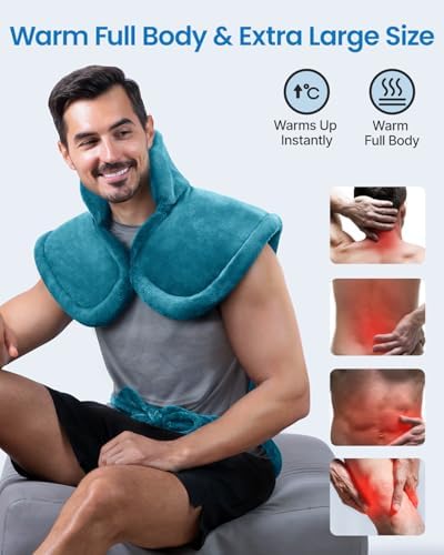 RENPHO Extra Large Heating Pad for Back, Christmas Gift for Men Dad Husband