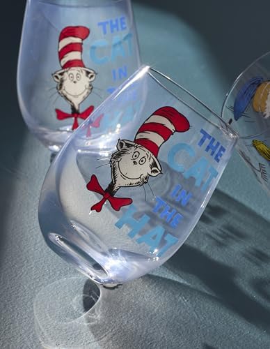 Lenox Dr. Seuss Cat in the Hat Tumblers, Set of 4