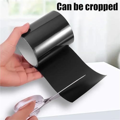 3 Roll 4 Inch X 5 FT Swimming Pool Tape Adhesive Waterproof Sealing Tape Leak Stopper for Pipes Patch Holes & Crack Butyl Sticker Strong Glue Barrier(White)