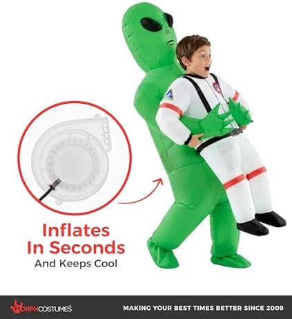 Morph Alien Costume, Alien Costume Kids, Halloween Costumes for Boys