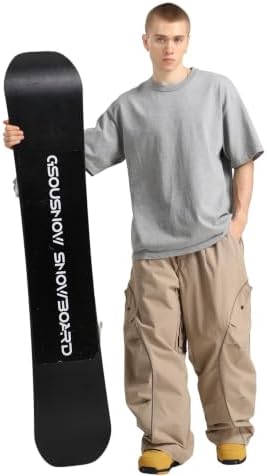GSOU SNOW Mens Womens Baggy Ski Pants Snowboard Pants