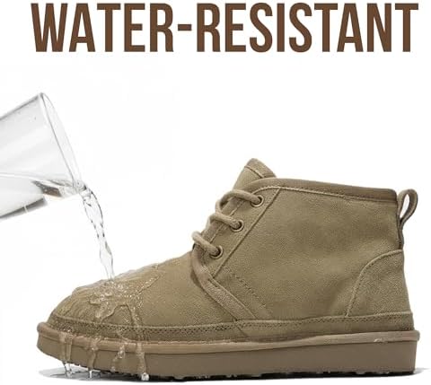 Project Cloud 100% Genuine Leather Ankle Boots for Women Chukka Booties