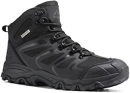 NORTIV 8 Men's Ankle High Waterproof Hiking Boots