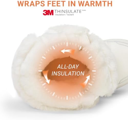 DREAM PAIRS Waterproof Winter Snow Boots Women