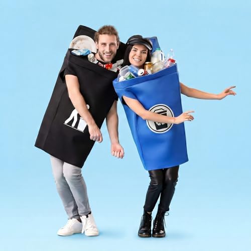 HooLing 2 Pcs Halloween Couple Costume