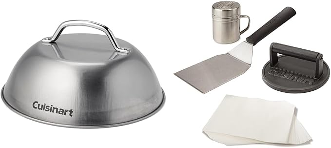 Cuisinart Melting Dome and Smashed Burger Kit