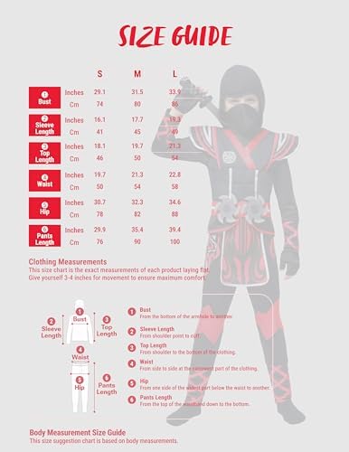 Spooktacular Creations Kids Ninja Costume, Child Boy Ninja Outfit Set, Halloween Costume for Toddler Themed Dress Up Party