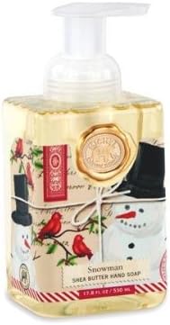 Michel Design Works Foaming Hand Soap, Snowman, 17.8 Fluid Ounce