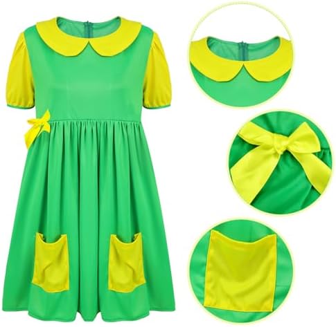 Panitay 7 Pcs Women's Halloween Comedy Costume Outfits