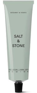 Salt & Stone Body Lotion for Women & Men | Bergamot & Hinoki | Hydrates, Nourishes & Softens Skin | Restores Dry Skin | Fast-Absorbing | Cruelty-Free & Vegan | 3.4 fl oz