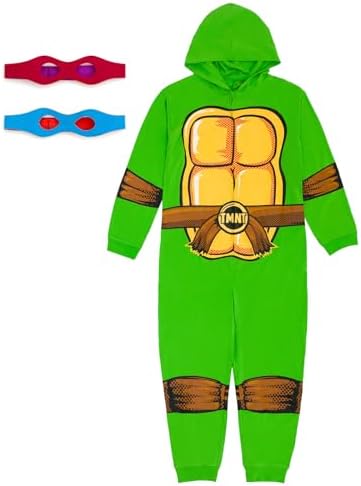 TEENAGE MUTANT NINJA Turtles Matching Family Cosplay Hooded One Piece Set