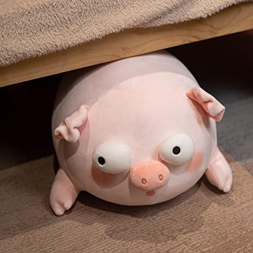 ELAINREN Ultra-Soft Pink Pig Plush Body Pillow/15.7''
